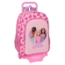 Torba szkolna z kółkami Barbie Love Różowy 33 x 42 x 14 cm