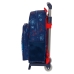 Trolley per la Scuola Spider-Man Neon Blu Marino 27 x 33 x 10 cm