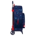 Trolley per la Scuola Spider-Man Neon Blu Marino 33 x 42 x 14 cm