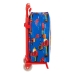 Trolley per la Scuola Cars Race ready Azzurro 22 x 27 x 10 cm