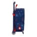 Trolley per la Scuola Spider-Man Neon Blu Marino 22 x 27 x 10 cm