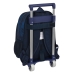 School Rucksack with Wheels Batman Legendary Navy Blue 27 x 33 x 10 cm