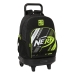 Schulrucksack mit Rädern Nerf Get ready Schwarz 33 X 45 X 22 cm