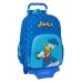 Mochila Escolar com Rodas Donald Azul 33 x 42 x 14 cm