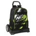 Mochila Escolar com Rodas Nerf Get ready Preto 31 x 44 x 17 cm