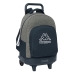 Trolley per la Scuola Kappa Dark navy Grigio Blu Marino 33 X 45 X 22 cm