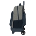 Trolley per la Scuola Kappa Dark navy Grigio Blu Marino 33 X 45 X 22 cm