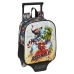 Školní taška na kolečkách The Avengers Forever Vícebarevný 22 x 27 x 10 cm
