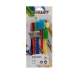 Paintbrushes Pincello 85078 Multicolour Set Sponge (12 Units)