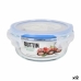 Porta Pranzo Rotondo con Coperchio Quttin Trasparente 400 ml Ø 13,5 x 6 cm (12 Unità)