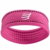 Fascia Sportiva per la Testa Compressport Thin On/Off Rosa Fuxia