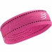 Bandă Sport pentru Cap Compressport Thin On/Off Roz Fucsia