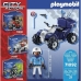 Igralni komplet Vozni park Playmobil City Action: Policeman and Quad 71092 Policaj 21 Kosi