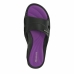 Chinelos para Mulher Mosconi Soft Roxo Preto