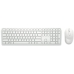 Tastiera e Mouse Wireless Dell KM5221W-WH Bianco Qwerty US