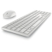 Tastiera e Mouse Wireless Dell KM5221W-WH Bianco Qwerty US