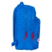 Mochila Escolar Super Mario Play Azul Vermelho 32 x 42 x 15 cm