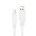 Kabel USB-C naar USB NANOCABLE 10.01.4001-W Wit 1 m