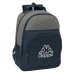 Mochila Escolar Kappa Dark navy Cinzento Azul Marinho 32 x 42 x 15 cm