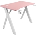 Bureau Mars Gaming MGD100RGBP Wit Roze Staal 100 x 60 cm