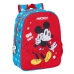 Ghiozdan Mickey Mouse Clubhouse Fantastic Albastru Roșu 26 x 34 x 11 cm