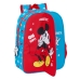 Ghiozdan Mickey Mouse Clubhouse Fantastic Albastru Roșu 26 x 34 x 11 cm