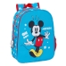 Ghiozdan Mickey Mouse Clubhouse Fantastic Albastru Roșu 26 x 34 x 11 cm