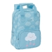 Mochila Infantil Safta Nubes Azul 20 x 28 x 8 cm