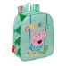 Barnebag Peppa Pig George Grønn 22 x 27 x 10 cm