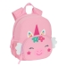 Mochila Infantil Safta Unicornio Rosa 20 x 25 x 9 cm