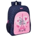 School Bag Safta Paris Pink Navy Blue 33 x 42 x 14 cm