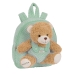 Zaino per Bambini Safta Orsetto di Peluche Turchese 23 x 27 x 7,5 cm