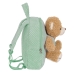 Zaino per Bambini Safta Orsetto di Peluche Turchese 23 x 27 x 7,5 cm