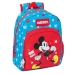 Ghiozdan Mickey Mouse Clubhouse Fantastic Albastru Roșu 28 x 34 x 10 cm