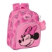 Schulrucksack Minnie Mouse Loving Rosa 28 x 34 x 10 cm