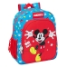 Училищна чанта Mickey Mouse Clubhouse Fantastic Син Червен 32 X 38 X 12 cm