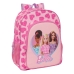 Ghiozdan Barbie Love Roz 32 X 38 X 12 cm