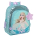 Mochila Escolar Frozen Hello spring Azul 32 X 38 X 12 cm