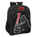 Mochila Escolar Star Wars The fighter Preto 32 X 38 X 12 cm