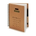 Spiraalnotitieblok met Pen Rekenmachine 2,5 x 21 x 18 cm (12 Stuks)