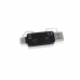 Lecteur de Cartes approx! FLTLFL0083 APPC33 Micro SD/SD/MMC Micro USB 480 Mbps 32 GB Noir