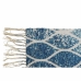 Tapete DKD Home Decor Azul Algodão Chenille (60 x 240 x 1 cm)