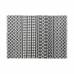 Килим DKD Home Decor Бял полиестер Памук Тъмно сив (160 x 230 x 1 cm)