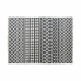 Tepih DKD Home Decor Bijela Poliester Pamuk Gris Oscuro (200 x 290 x 1 cm)