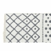 Szőnyeg DKD Home Decor Fehér Poliészter Pamut Gris Oscuro (200 x 290 x 1 cm)