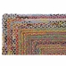 Carpet DKD Home Decor Brown Multicolour Jute Cotton (160 x 230 x 1 cm)