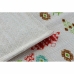 Matto DKD Home Decor 160 x 230 x 0,4 cm Polyesteri Valkoinen Ikat Boho (2 osaa)