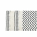 Tæppe DKD Home Decor Sort Zigzag Hvid (160 x 226 x 0,7 cm)