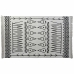 Ковер DKD Home Decor 160 x 250 x 0,7 cm Чёрный полиэстер Хлопок Белый Ikat Boho