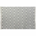 Gulvteppe DKD Home Decor 160 x 250 x 0,7 cm Svart Polyester Bomull Hvit Rombe Boho